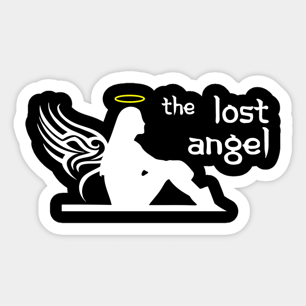 Lost Angel Sticker by hary6371